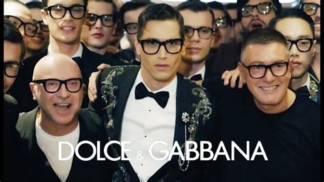 Fabio Mancini for Dolce & Gabbana show Rinascente 